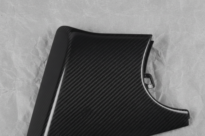 2020-2025 Corvette Stingray Z06 ZR1 E-Ray OEM Carbon Driver Side Door Mirror Bracket Cover