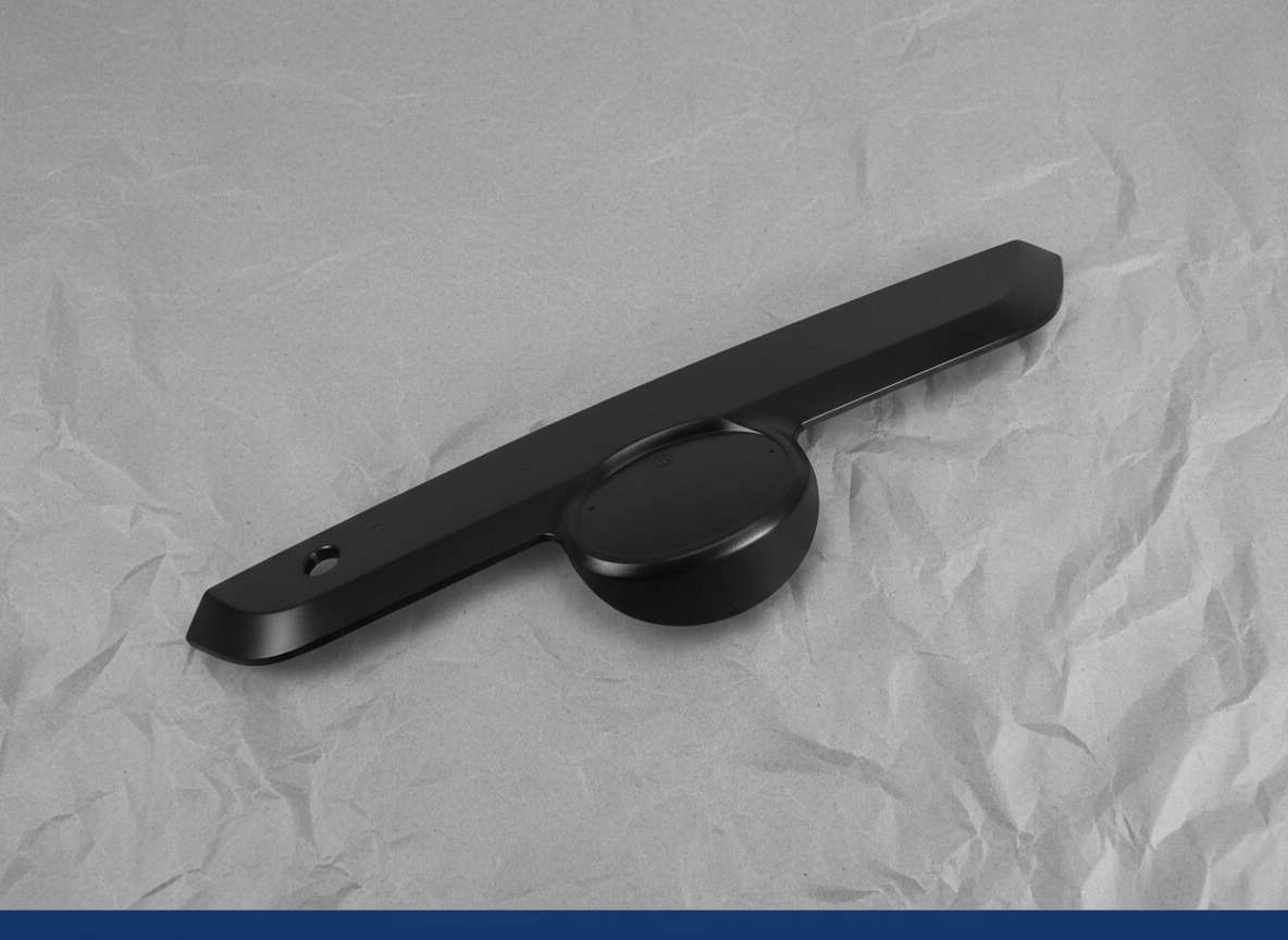 76811-35220 Toyota 4Runner Rear Liftgate Garnish Trim w/ Camera Hole Black W/o Smart W/o Painted