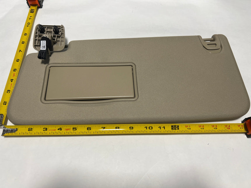 2020-2021 Dodge Ram 1500 Tan Driver Side Sun Visor - Illuminated Garage Buttons