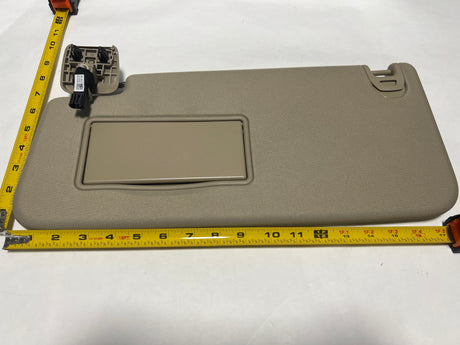 2020-2021 Dodge Ram 1500 Tan Driver Side Sun Visor with Illuminated Garage Buttons