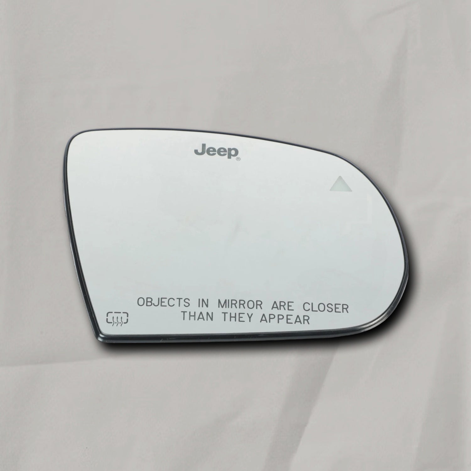 2017-2026 Jeep Compass passenger side mirror replacement glass, genuine OEM Mopar part