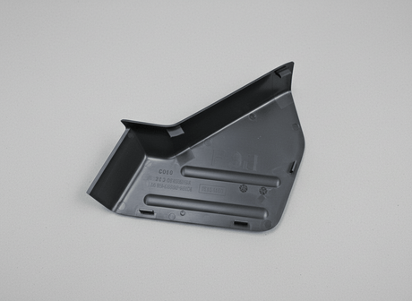 9L3Z-1661693-CA 09-14 Ford F-150 Driver Side Seat Shield Moulding Cover Charcoal Genuine OEM