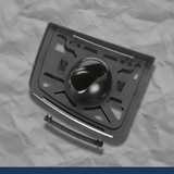 FC4Z-17K707-B 16-25 Ford F650 F750 Driver Side Blind Spot Rear View Mirror Lower OEM