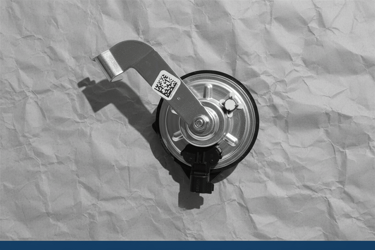 GJ5Z-13801-AA 17-19 Ford Escape Passenger Side High Pitch Horn Genuine OEM