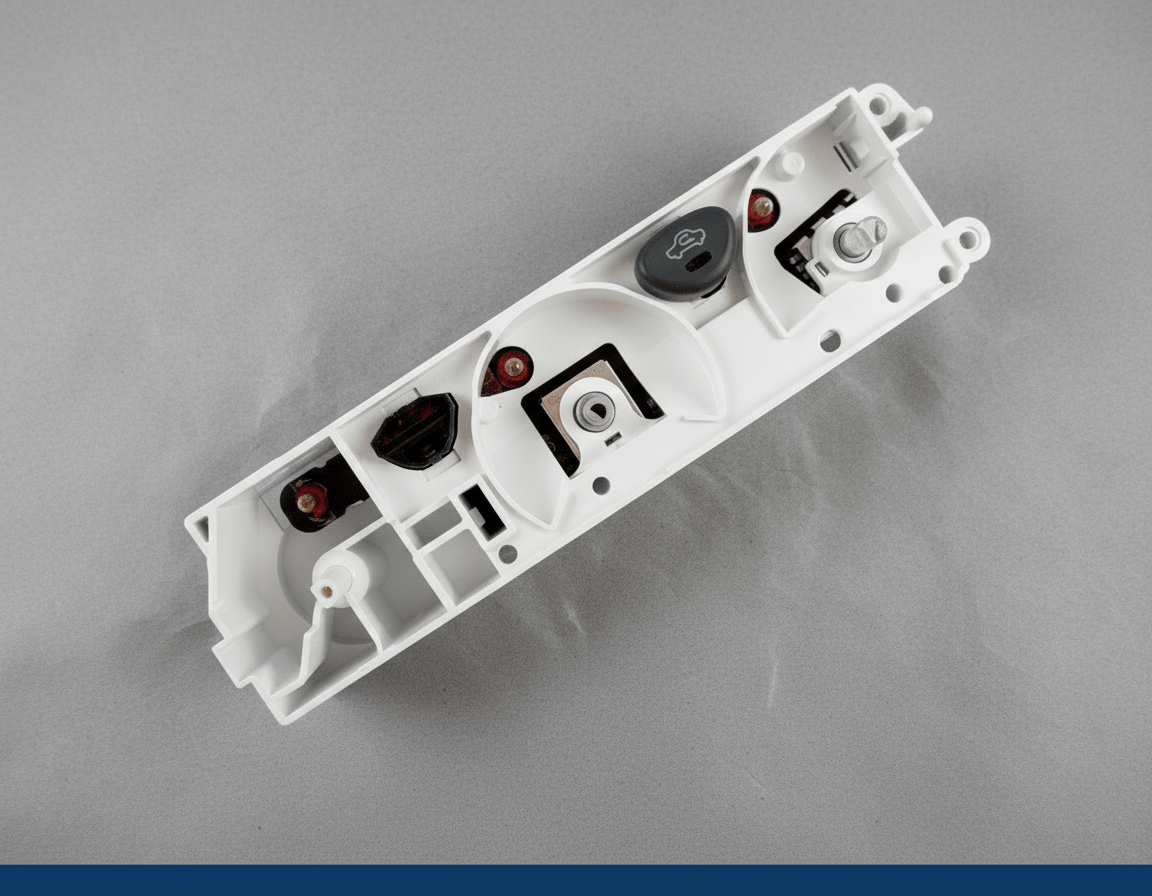 55910-35240 2001-2004 Toyota Tacoma OEM A/C Heat Control No Knobs or Buttons