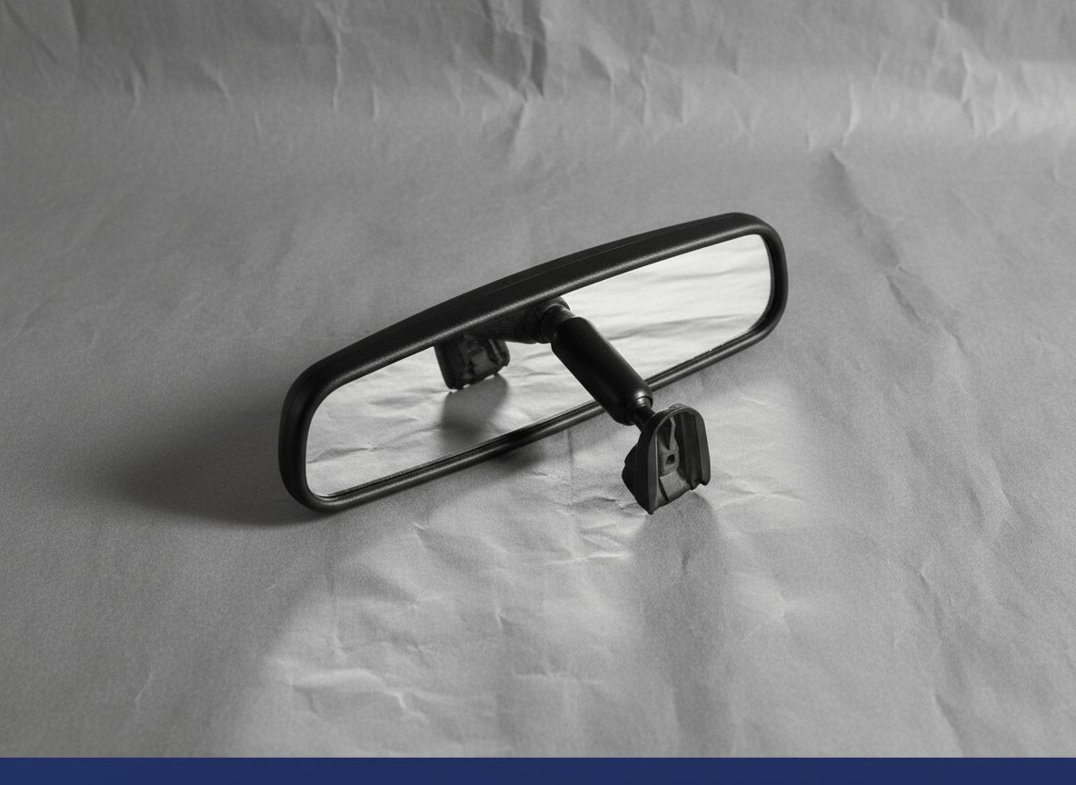 55156172AA 2001-2018 Jeep Wrangler Interior Rear View Mirror Genuine OEM