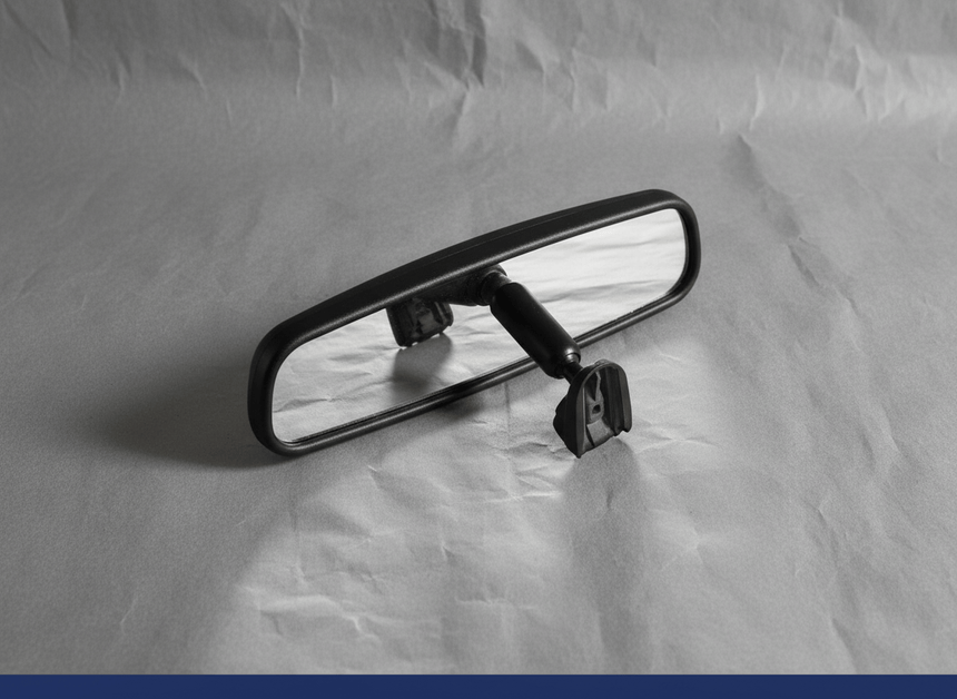 2001-2018 Jeep Wrangler Interior Rear View Mirror Genuine OEM