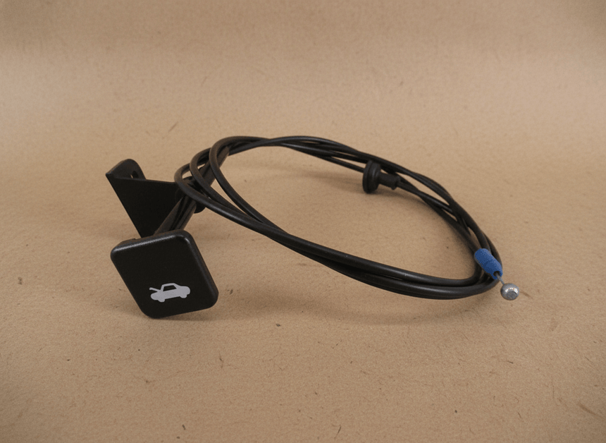 2002-2006 Honda CR-V Hood Release Cable W/ Handle Black OEM