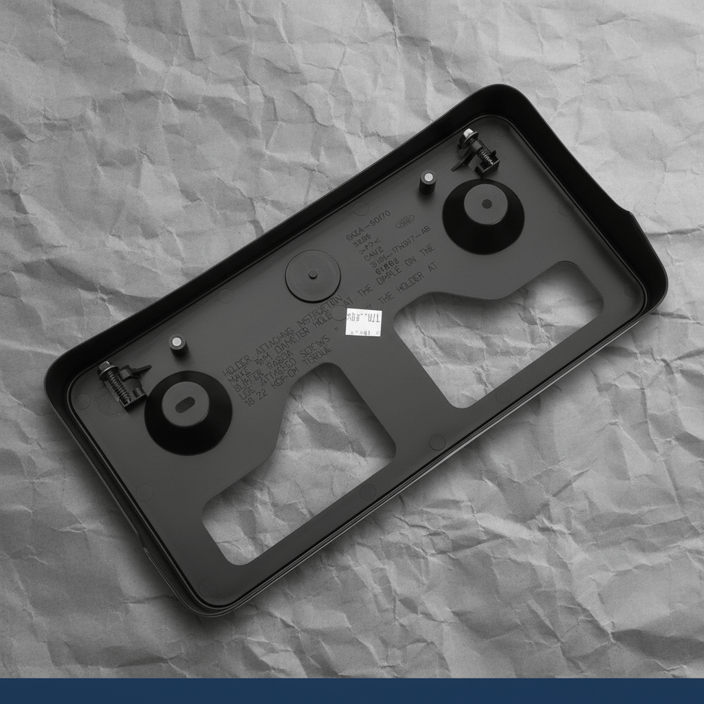 GK2A-50-170A 2003-2005 Mazda 6 Front License Plate Holder Genuine OEM No Hardware