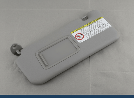 74320-42420-B0 2004-2005 Toyota RAV4 OEM Gray Driver Sunvisor No Sunroof Non Lighted