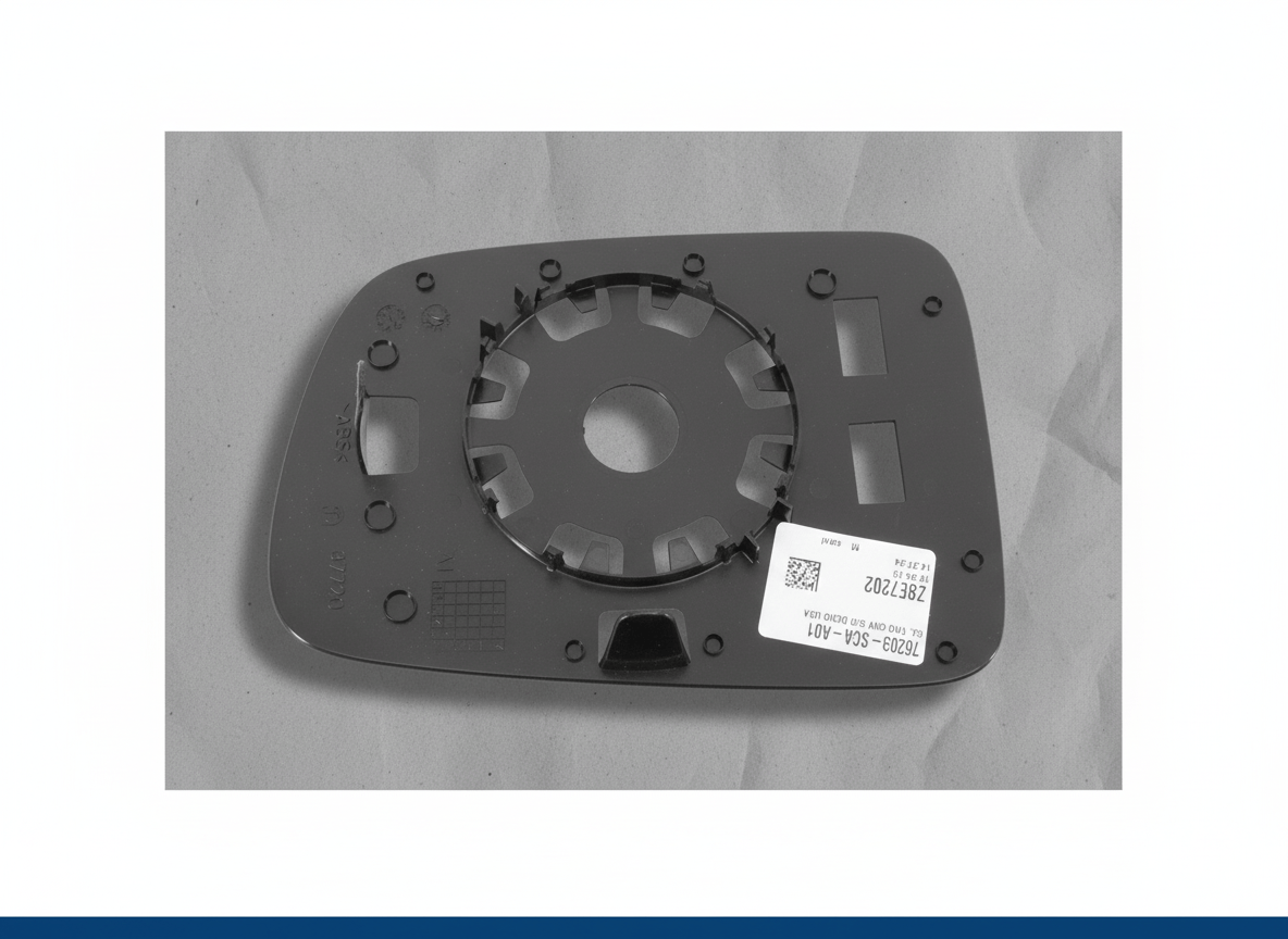 76203-SCA-A01 2004-2006 Honda CR-V Passenger Side Mirror Glass Genuine OEM UK Built Non heated