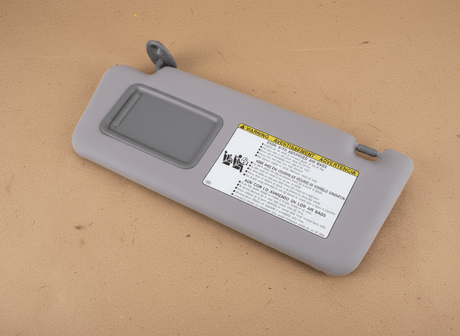 74320-35C10-B0 2005-2011 Toyota Tacoma OEM Driver Side Grey Fabric Sun Visor