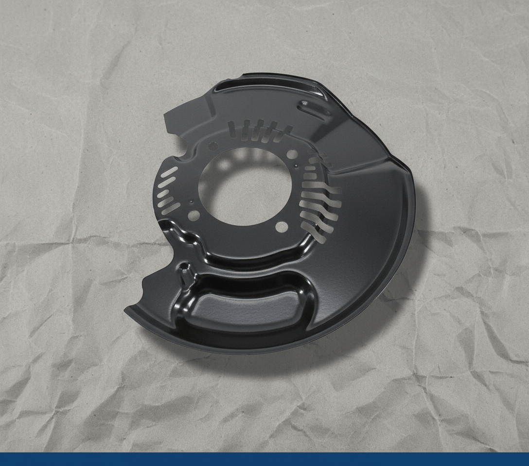 47782-04050 2005-2020 Toyota Tacoma Driver Side Front Brake Dust Shield Genuine OEM