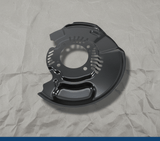 47782-04050 2005-2020 Toyota Tacoma Driver Side Front Brake Dust Shield Genuine OEM