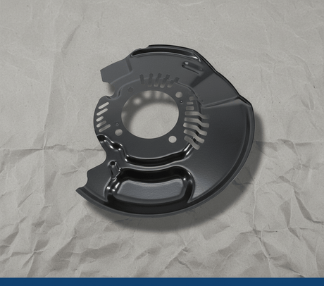 47782-04050 2005-2020 Toyota Tacoma Driver Side Front Brake Dust Shield Genuine OEM