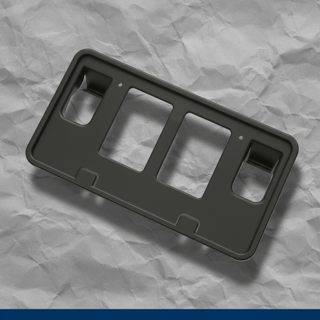 6L3Z-17A385-AAA 2006-2008 Ford F-150 Front License Plate Bracket Mount Genuine OEM No Hardware