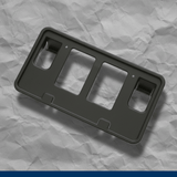 6L3Z-17A385-AAA 2006-2008 Ford F-150 Front License Plate Bracket Mount Genuine OEM No Hardware