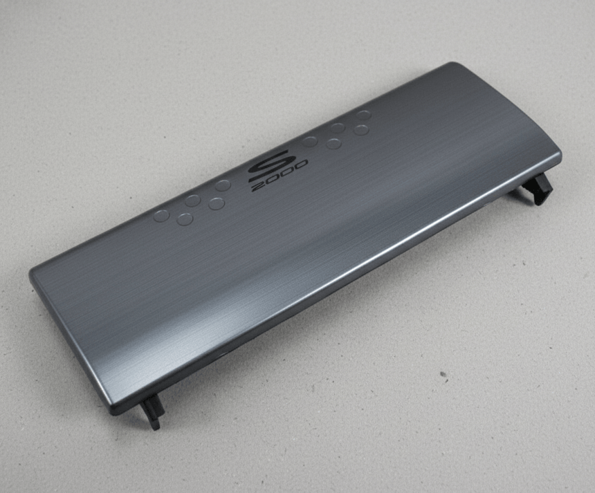 2006-2009 Honda S2000 Radio Trim Cover Medium Black Genuine OEM