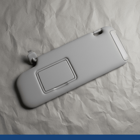 EG21-69-320B-77 2007-2008 Mazda CX-7 Driver Side Sun Visor Gray Sunroof Eqpd OEM