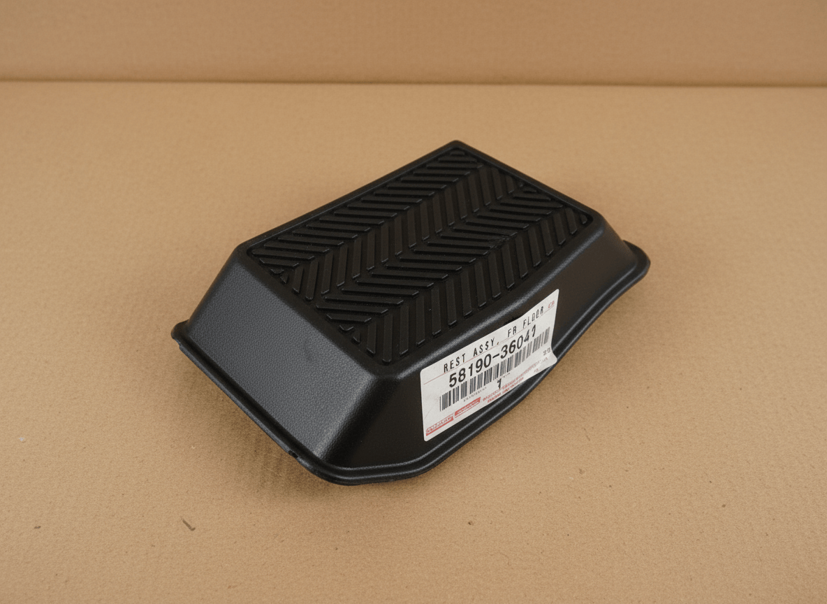58190-35041 2007-2014 Toyota FJ Cruiser Front Floor Rest Assy Manual Trans OEM