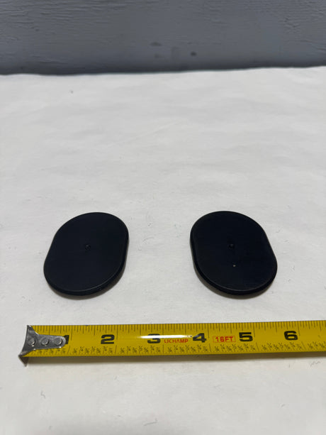 QTY (2) of 55359234AD 2007-2024 Ram 2500 3500 (2) Truck Bed Front Panel Plugs (3"x 2 3/16")  For Front Panel Not The Floor