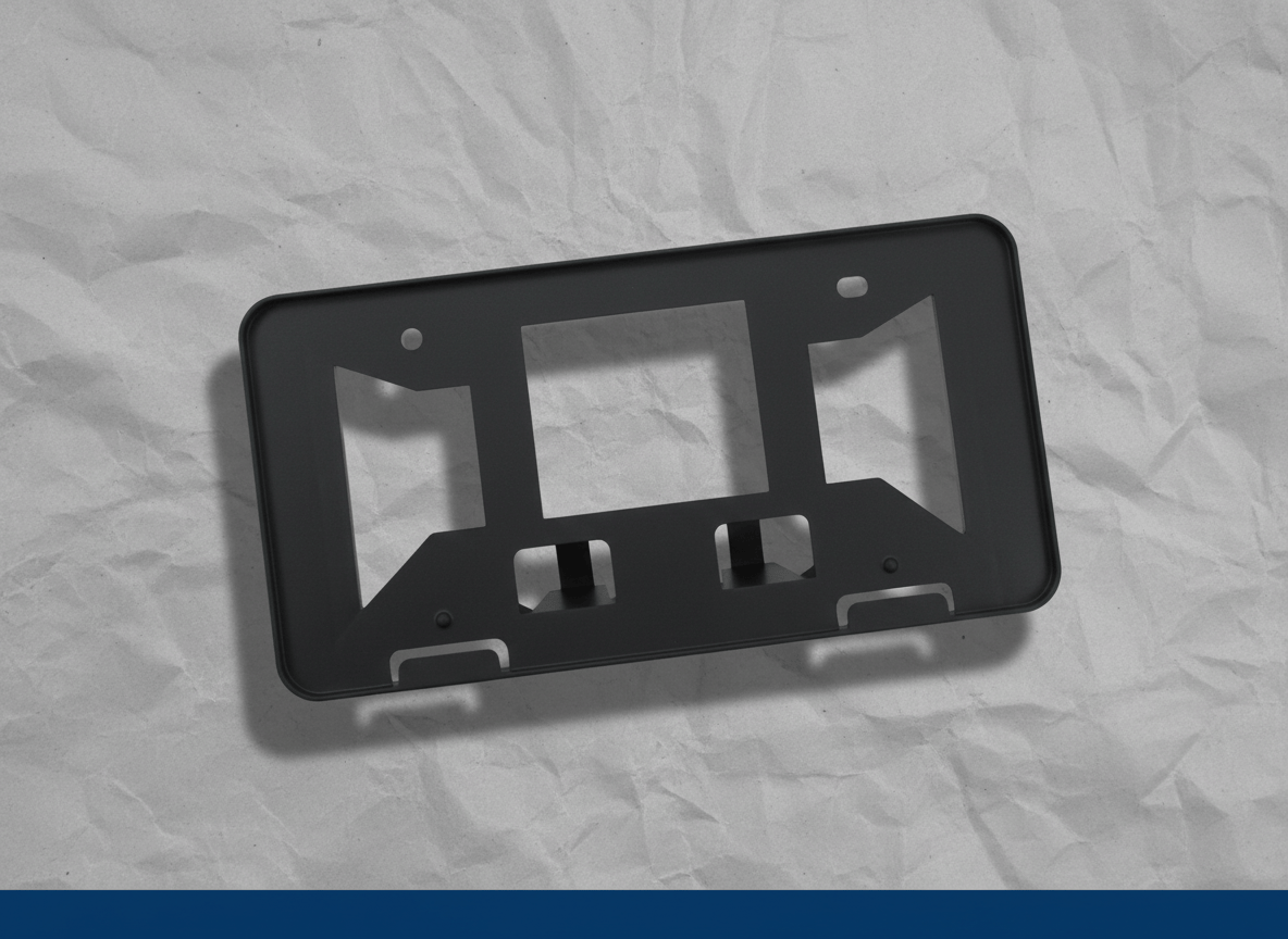 75101-07010 2008-2010 Toyota Avalon Front License Plate Bracket OEM NO Hardware