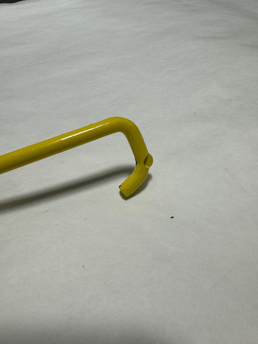 8S4Z-16826-A-B10 2008-2011  Ford Focus Hood Support Prop Rod Yellow OEM
