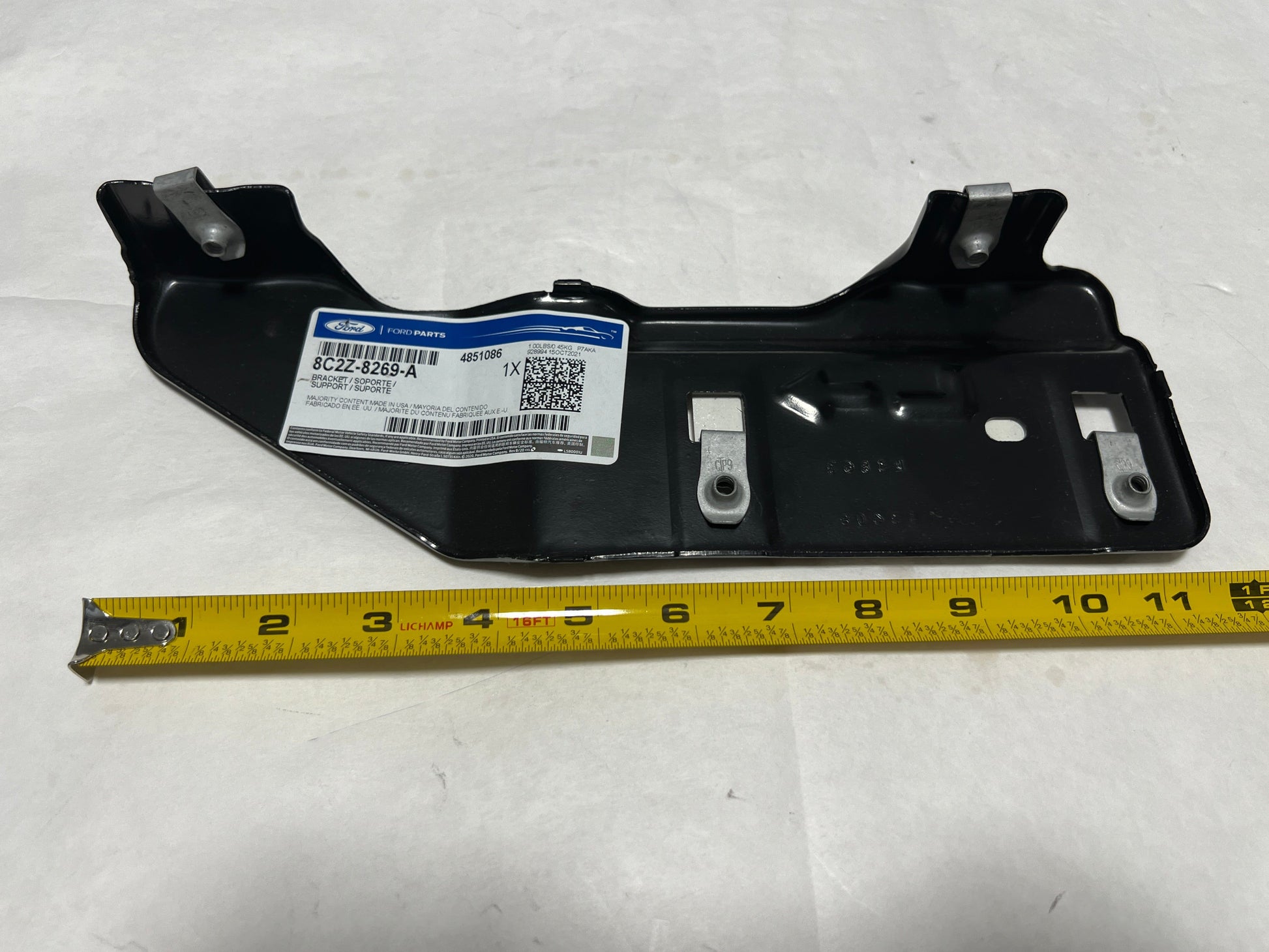 CL-0623-8C2Z-8269-A-H18 2008-2021 Ford E-150 250 Van Driver Side Inner Grille Bracket 8C2Z-8269-A