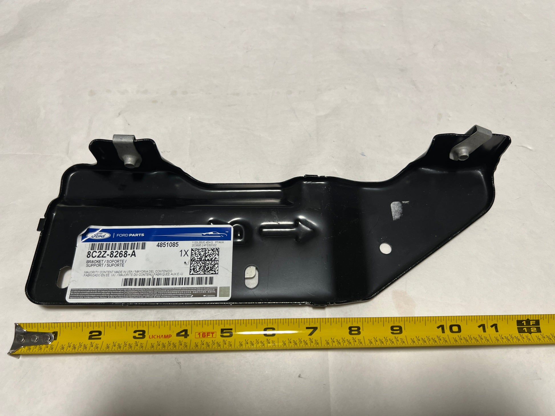 CL-0623-8C2Z-8268-A-H18 2008-2021 Ford E-150 250 Van Passenger Side Inner Grille Bracket Genuine New