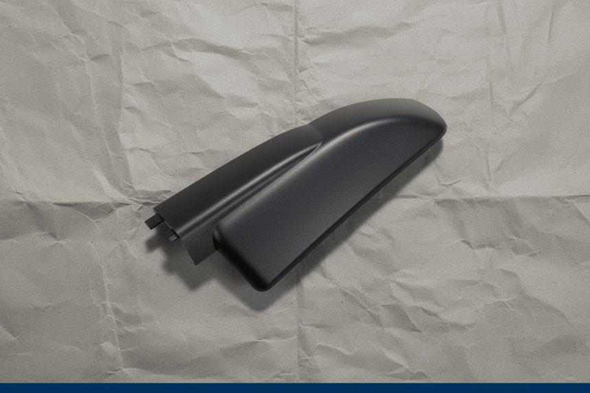 2008-2022 Toyota Sequoia Passenger Side Front Roof Rack End Cover Black Genuine OEM