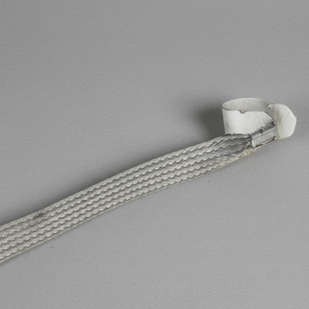 5059001AC 2008-2023 Challenger Or Charger Exhaust Ground Strap - For Cars Without Satellite Antenna Only