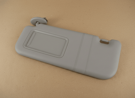 74320-12L50-E0 2009-2010 Toyota Corolla Driver Side Sun Visor Brown OEM W/O Sunroof