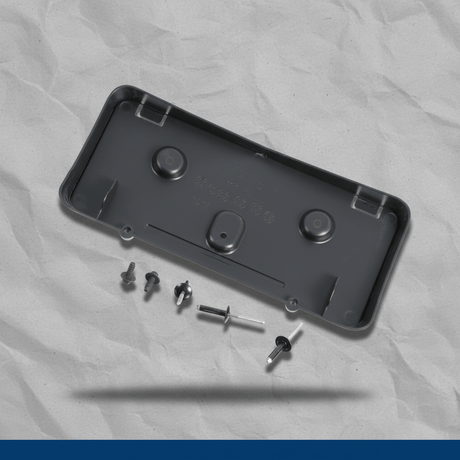 8A5Z17A385AA 2009-2012 Lincoln MKS Front License Plate Mounting Bracket Genuine OEM