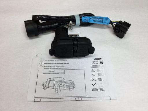 9L3Z-15A416-A-B26 2009-2014 Ford F-150 Trailer Hitch Wire Harness and Receptacle 4 and 7 wire