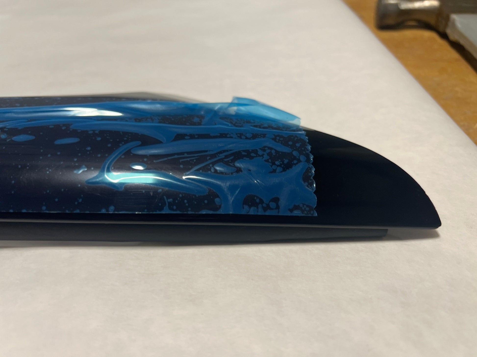 CL-0523-BA8Z-7403145-AA-E1 2009-2019 Ford Flex Driver Side Windshield Pillar Reveal Molding BA8Z-7403145-AA