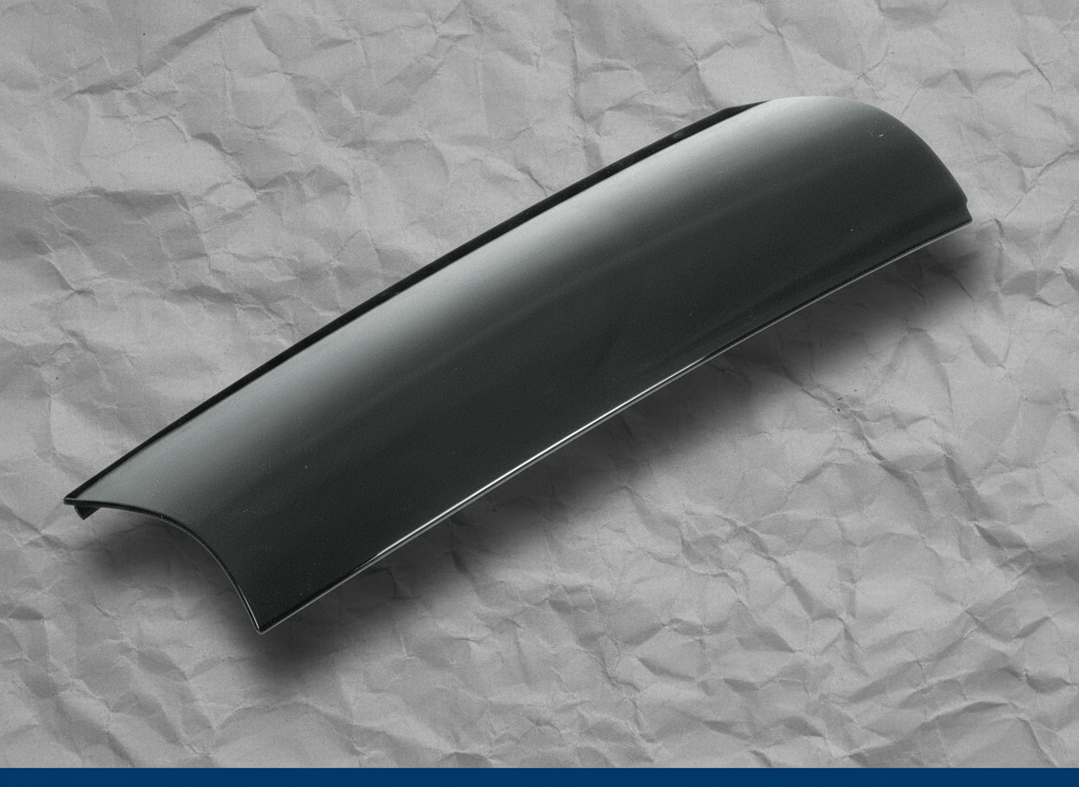 BA8Z-74290A60-A 2009-2019 Ford Flex Passenger Side Rear Exterior Black Trim OEM