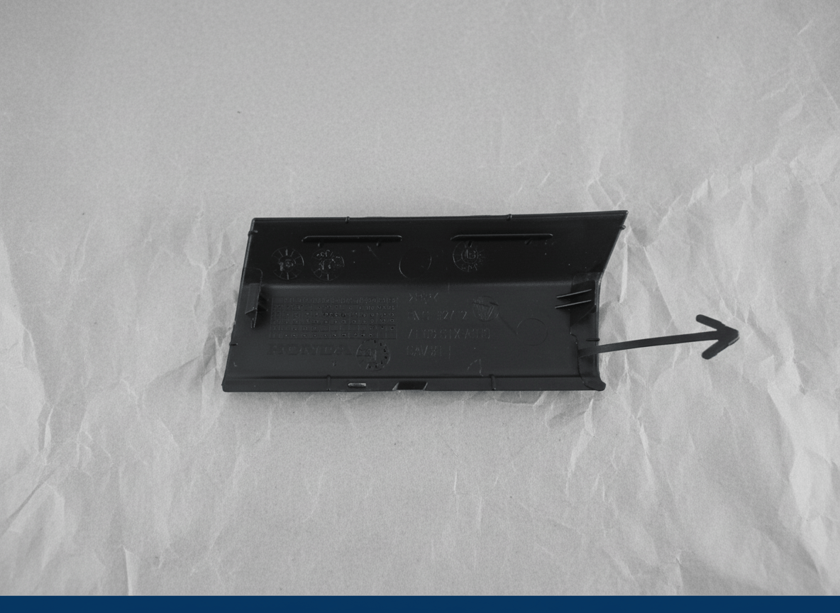 71103-STX-A01 2010-2013 Acura MDX Front Bumper Towing Hook Cap Cover Genuine OEM