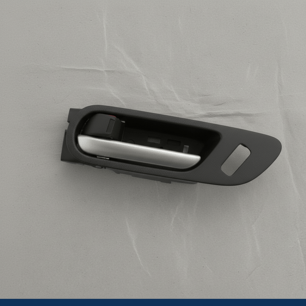 BBM4-59-330C-02 2010-2013 Mazda 3 Driver Side Interior Door Handle Silver Pwr Locks OEM