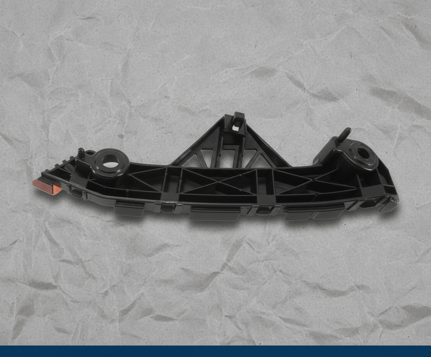 2010-2013 Mazda 3 Passenger Side Front Bumper Retainer Genuine OEM