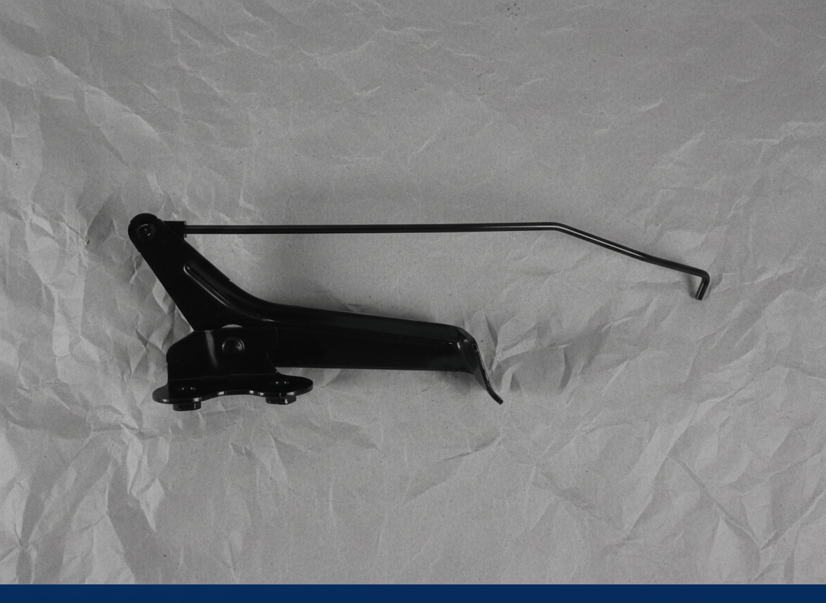 53540-0C040 2010-2013 Toyota Tundra Hood Auxiliary Catch Release Lever Genuine OEM