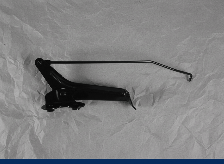 2010-2013 Toyota Tundra Hood Auxiliary Catch Release Lever Genuine OEM