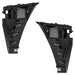 AR3Z-17C861-A & AR3Z-17C861-B 2010-2014 Ford Mustang (2) Front Bumper Cover Support Brackets Both Sides OE