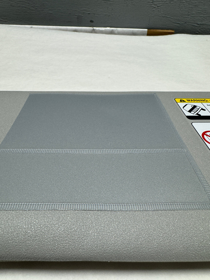 2010-2014 Toyota Fj Cruiser Driver Side Sun visor With Mirror Gray OEM