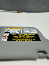 74320-35A61-B0-E12 2010-2014 Toyota Fj Cruiser Driver Side Sun visor With Mirror Gray OEM