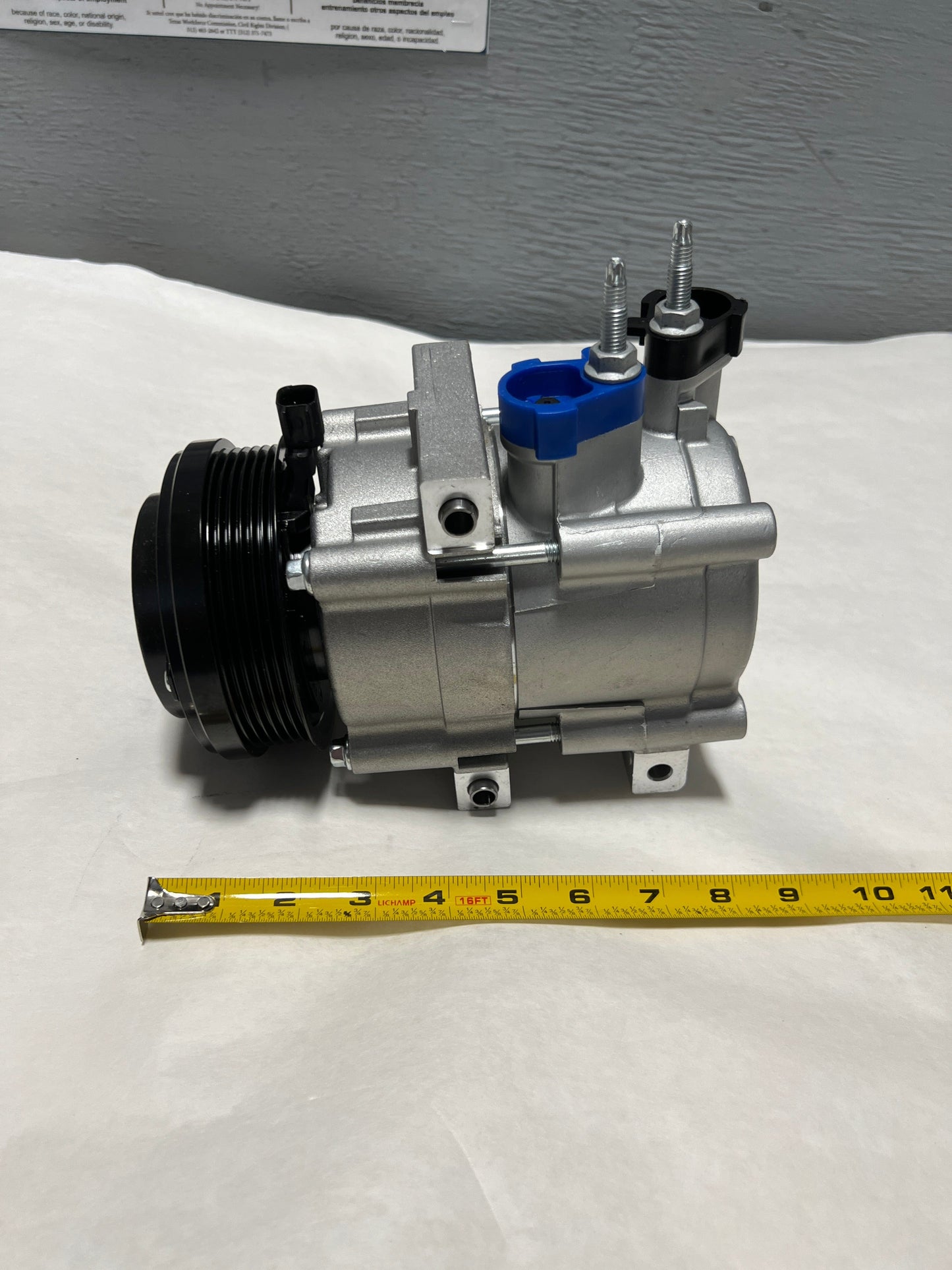 CL-0923-CC2Z-19703-D-H17 2010-2019 Ford E150 E250 Van Genuine OEM A/C Compressor CC2Z-19703-D /  ycc311