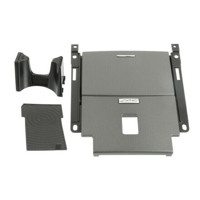 AG1Z-5413562-CB 2010-2019 Ford Taurus SEL Console Cup Holder With Door and Sync Logo OEM
