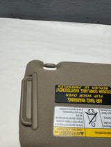 74320-35A91-E1 2010-2024 Toyota 4Runner Driver Side Sun Visor Sand Beige Color OEM Genuine