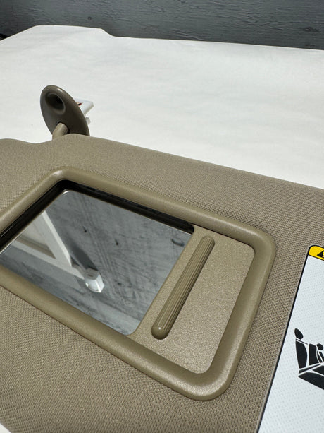 74320-35A91-E1 2010-2024 Toyota 4Runner Driver Side Sun Visor Sand Beige Color OEM Genuine