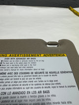 74320-35A91-E1 2010-2024 Toyota 4Runner Driver Side Sun Visor Sand Beige Color OEM Genuine