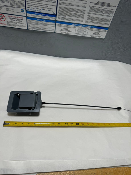 BL3Z-1662419-AH 2011-2012 Ford F-150 Crew Cab Driver Side Back Seat Recline Handle Gray